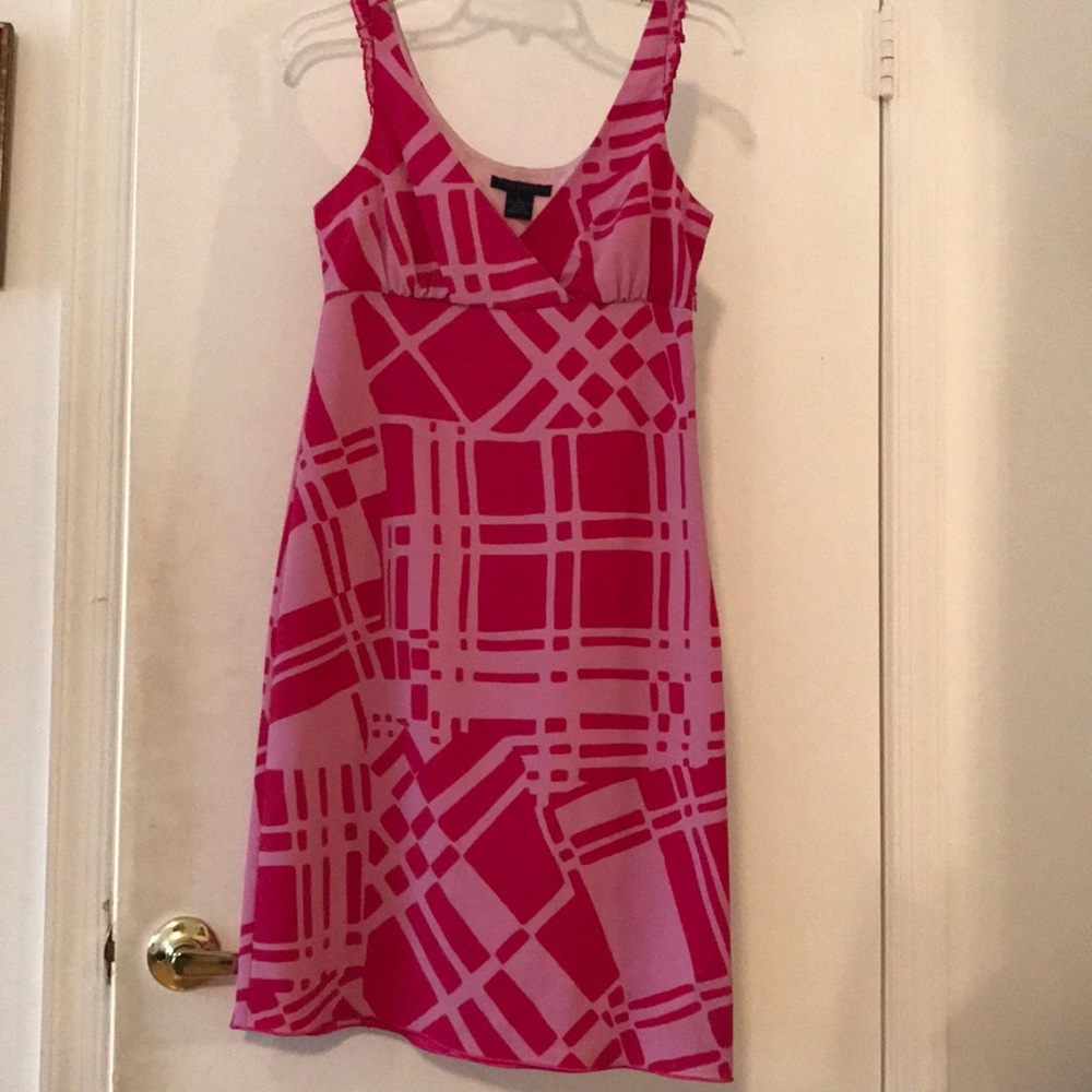 Empire line pink women’s dress size 2